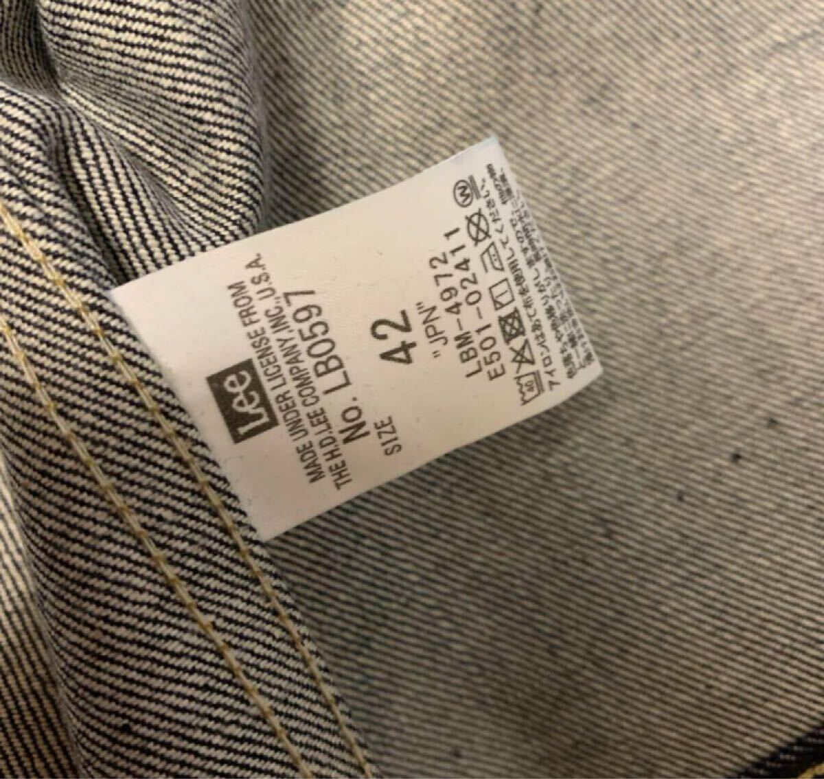 SCHOTT Lee WWII 101J COWBOY JACKET 42 デニムジャケット SCHOTT Lee WWII 101J COWBOY JACKET 42 デニムジャケット