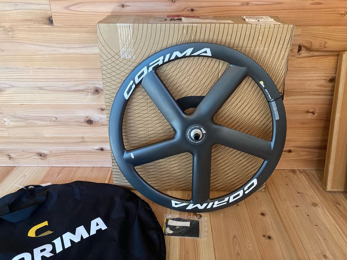CORIMA コリマ 5スポーク フロントホイール トラック スルー CORIMA コリマ 5スポーク フロントホイール トラック スルー