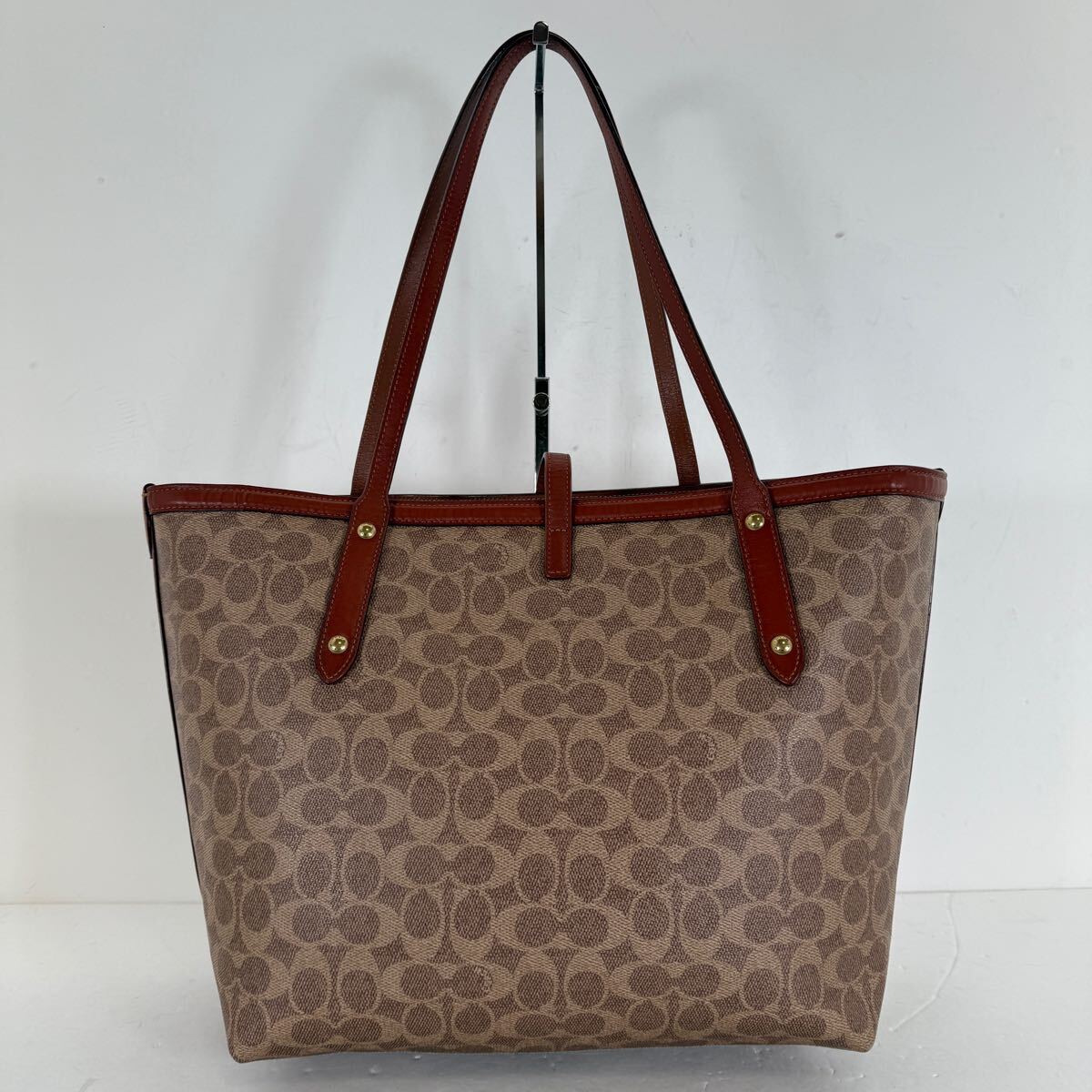 1円〜《 新品同様 》定価10万 コーチ COACH トートバッグ レザー 1円〜《 新品同様 》定価10万 コーチ COACH トートバッグ レザー