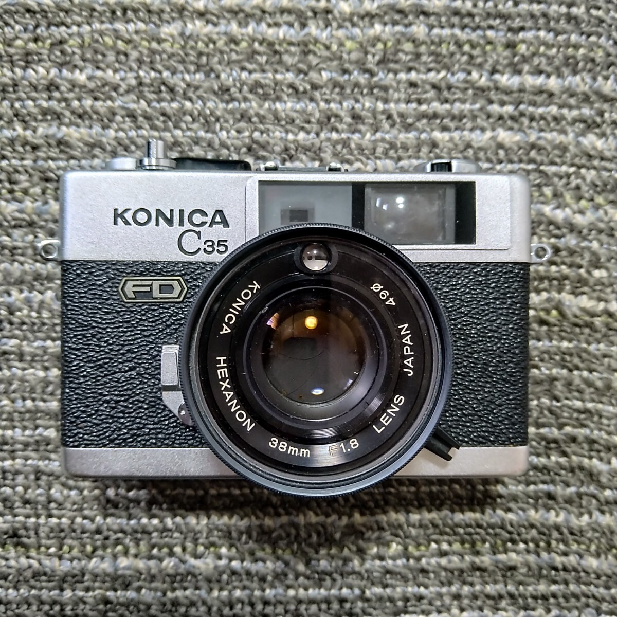 コニカ KONICA C35 FD HEXANON 38mm F1.8 フィルムカメラ 中古 コニカ KONICA C35 FD HEXANON 38mm F1.8 フィルムカメラ 中古
