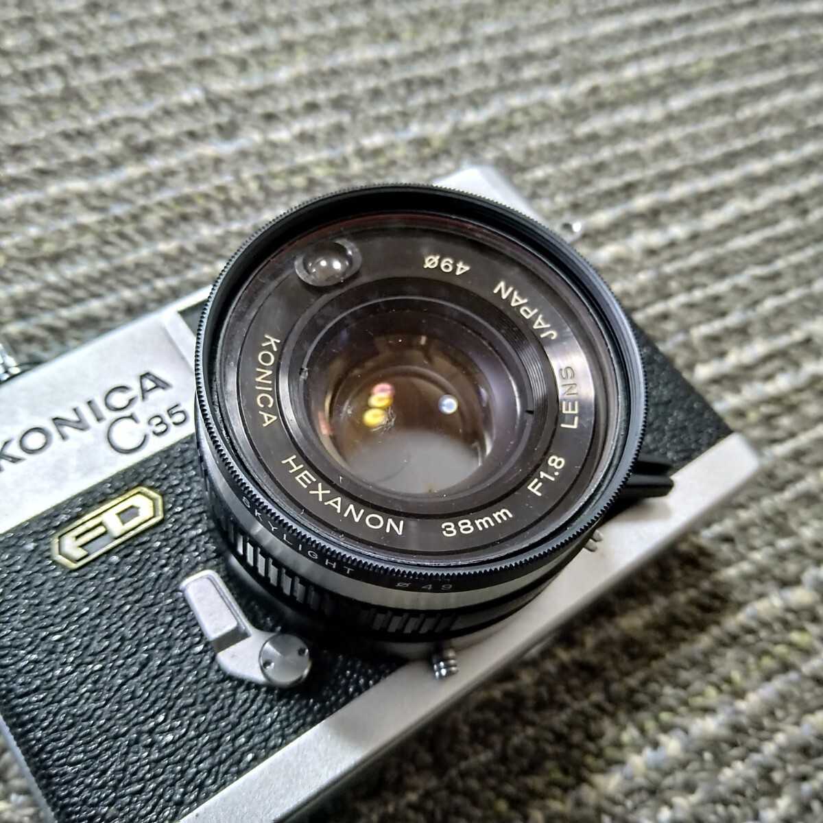 コニカ KONICA C35 FD HEXANON 38mm F1.8 フィルムカメラ 中古 コニカ KONICA C35 FD HEXANON 38mm F1.8 フィルムカメラ 中古