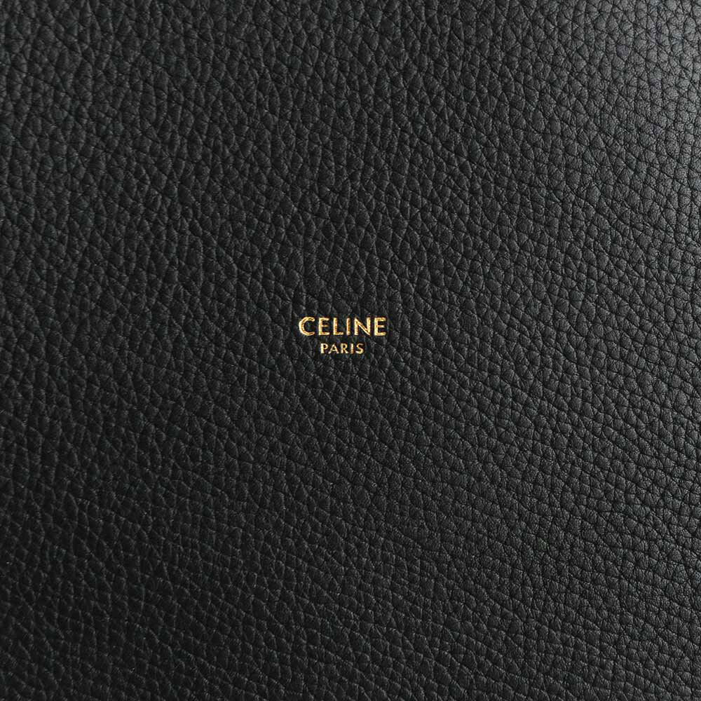 ( прекрасный товар ) Celine CELINE ковш 16se-z2way плечо ручная сумочка машина fs gold кожа черный чёрный Gold металлические принадлежности 195573CR8