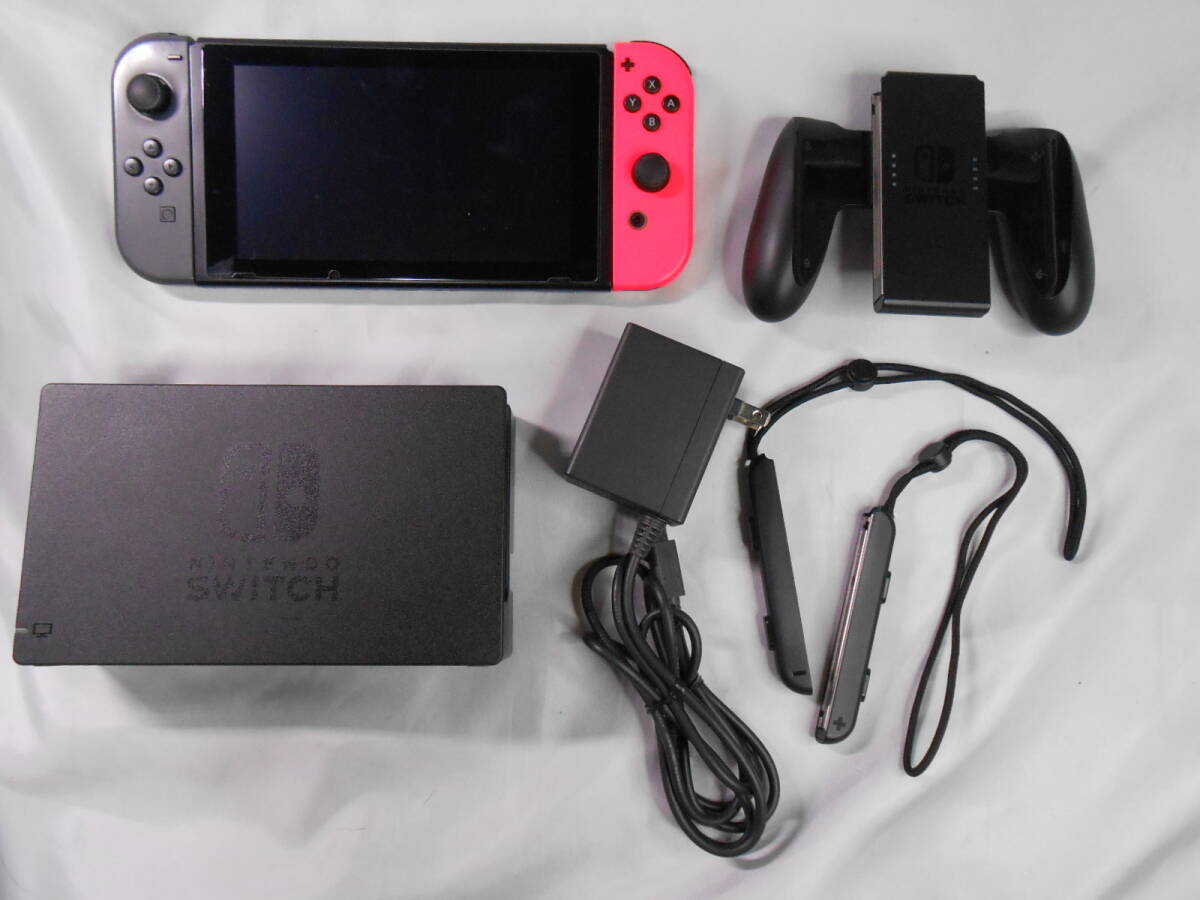 動作確認、初期化済☆Nintendo Switch スイッチ HAC-001(-01 動作確認、初期化済☆Nintendo Switch スイッチ HAC-001(-01