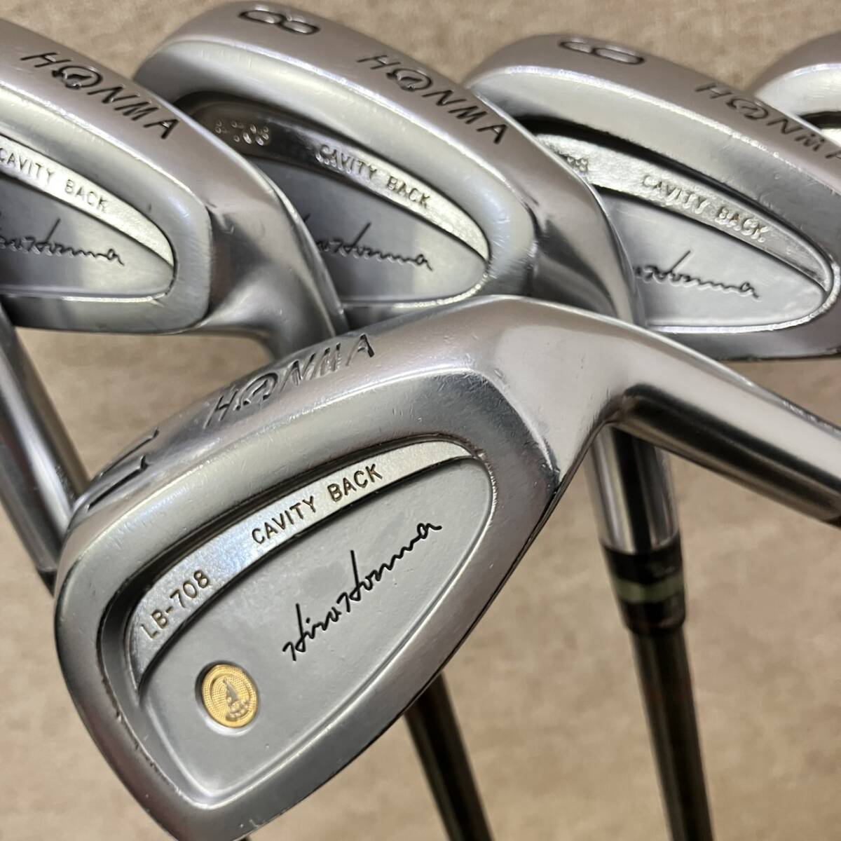 HONMA 本間ゴルフ ホンマ アイアン LB-708 4星 4S 金モグラ 6.7 HONMA 本間ゴルフ ホンマ アイアン LB-708 4星 4S 金モグラ 6.7