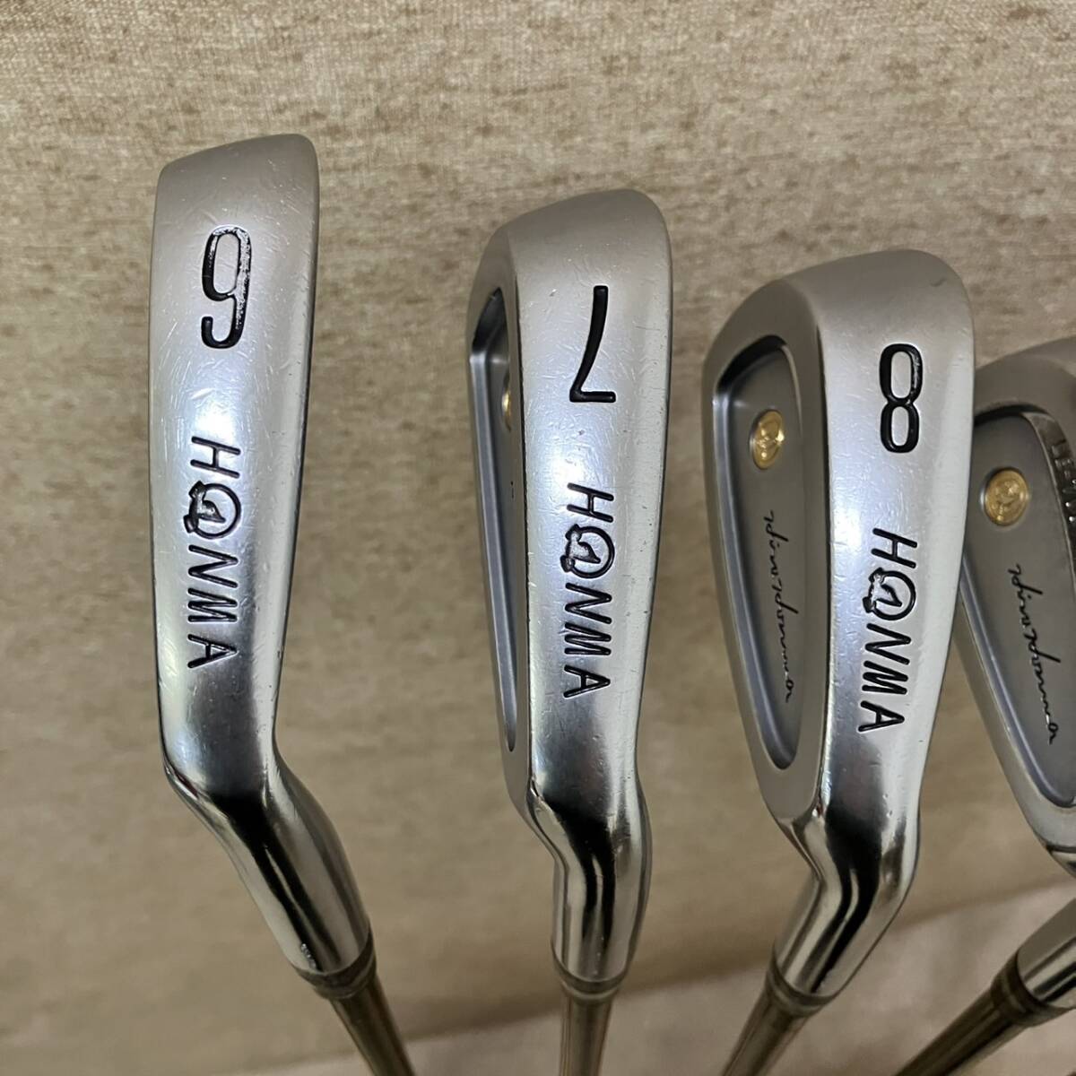 HONMA 本間ゴルフ ホンマ アイアン LB-708 4星 4S 金モグラ 6.7 HONMA 本間ゴルフ ホンマ アイアン LB-708 4星 4S 金モグラ 6.7