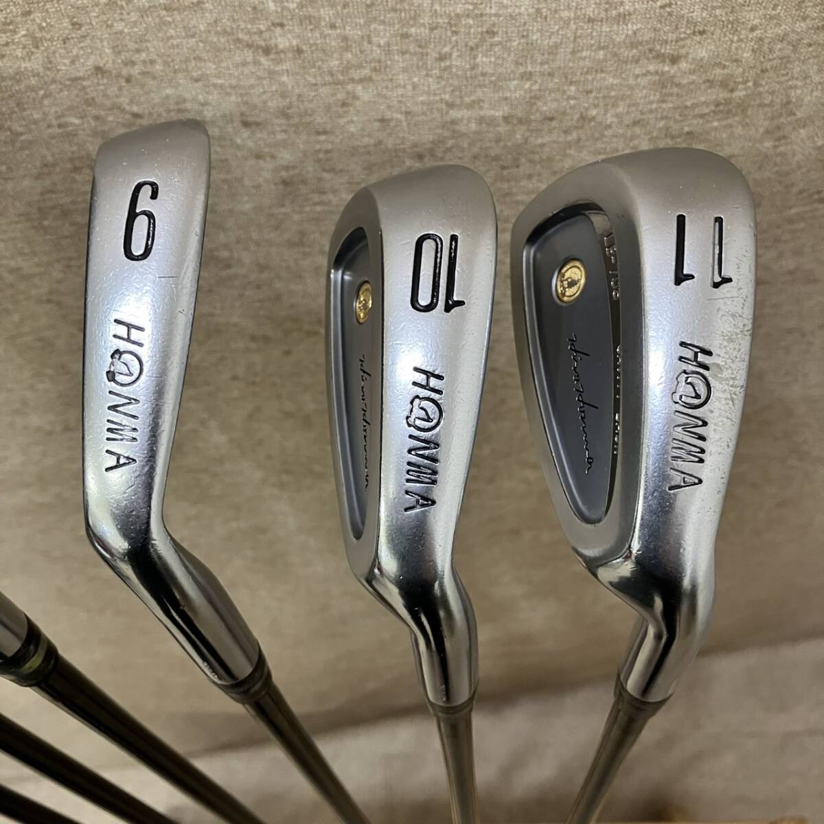 HONMA 本間ゴルフ ホンマ アイアン LB-708 4星 4S 金モグラ 6.7 HONMA 本間ゴルフ ホンマ アイアン LB-708 4星 4S 金モグラ 6.7