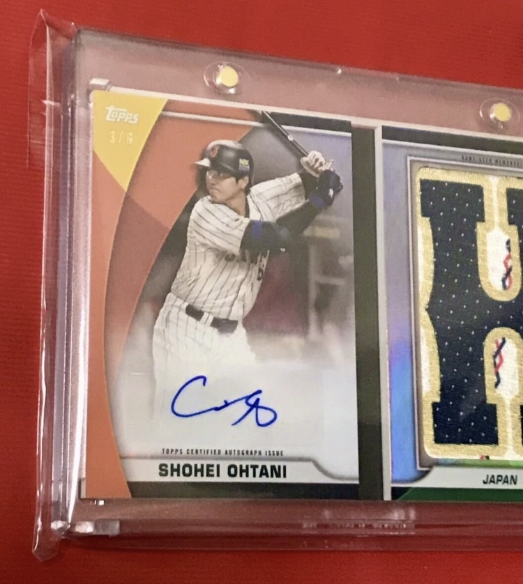 ☆国宝級カード☆大谷翔平直筆サイン2023 Topps World Baseball ☆国宝級カード☆大谷翔平直筆サイン2023 Topps World Baseball