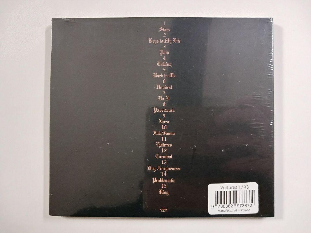 送料無料 Kanye West & Ty Dolla $ign - Vultures 1 輸入盤CD 送料無料 Kanye West & Ty Dolla $ign - Vultures 1 輸入盤CD