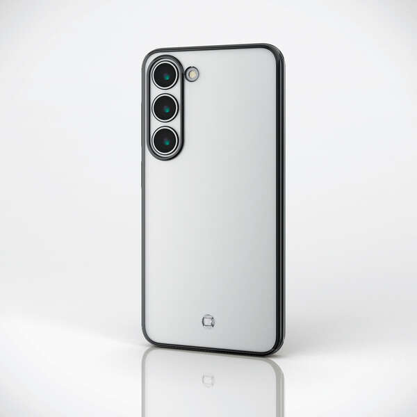 [3 шт ] Elecom Galaxy S23 ( SC-51D SCG19 ) мягкий чехол Galaxy покрытие черный PM-G231UCTMKBK 4549550283359