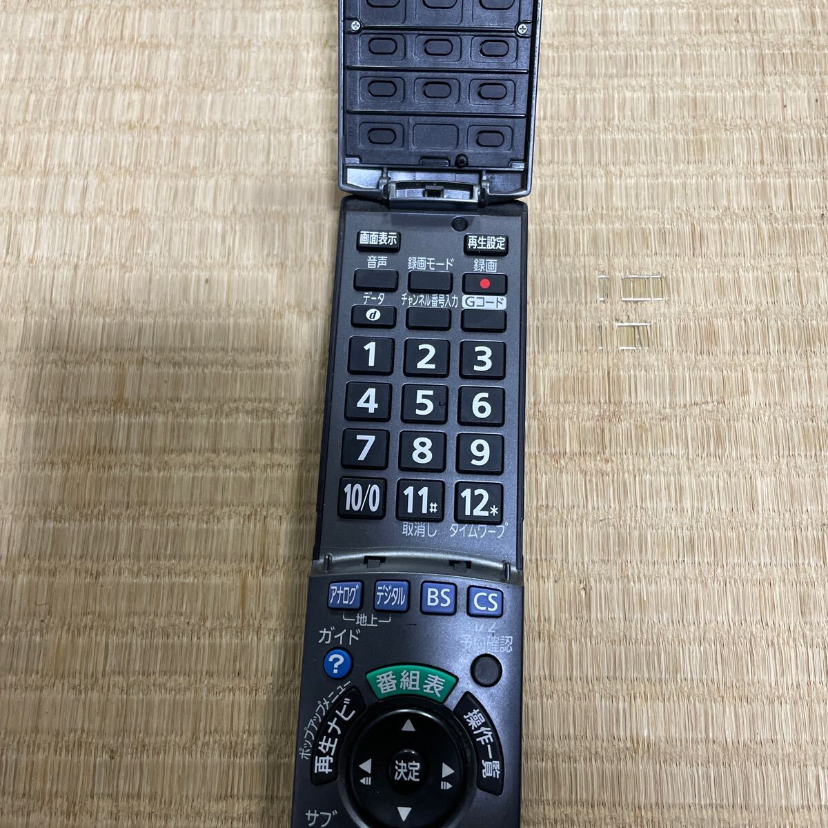 動(dòng)作確認(rèn)済み【Panasonic】◆パナソニック◆ BD テレビリモコン n2qayb000188 中古5