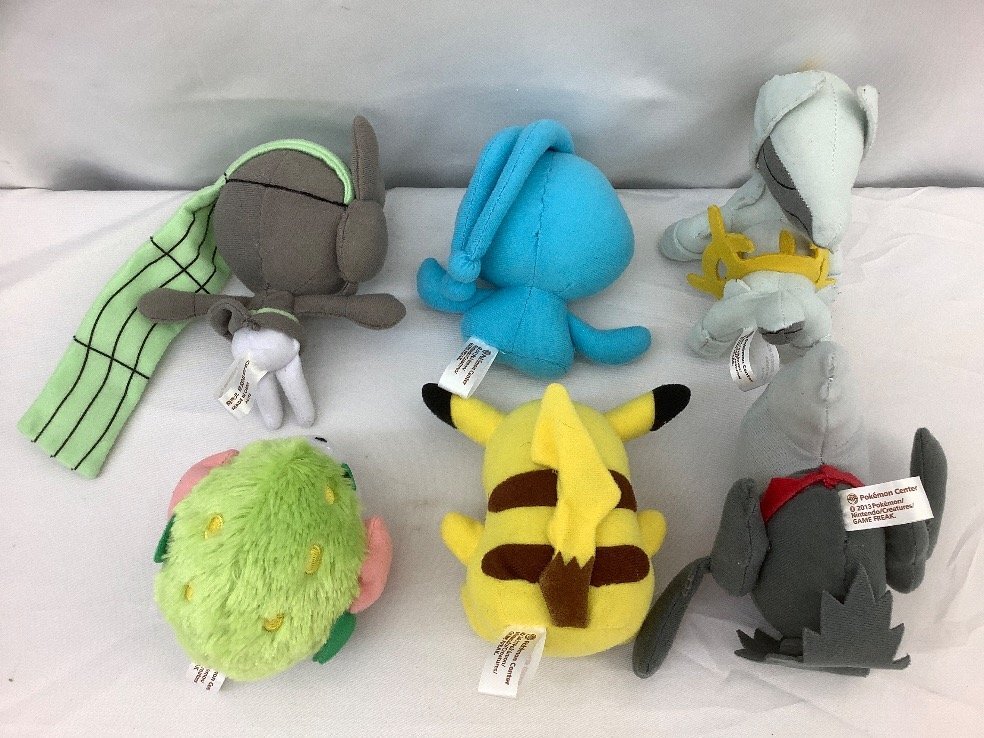 ポケモンセンター ポケモンドールハウス/ぬいぐるみセット 色