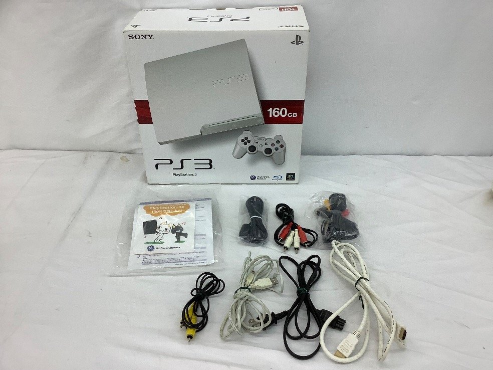 SONY PS3/ソフト CECH-3000A 通電のみ確認済/ソフト詳細未確認 SONY PS3/ソフト CECH-3000A 通電のみ確認済/ソフト詳細未確認