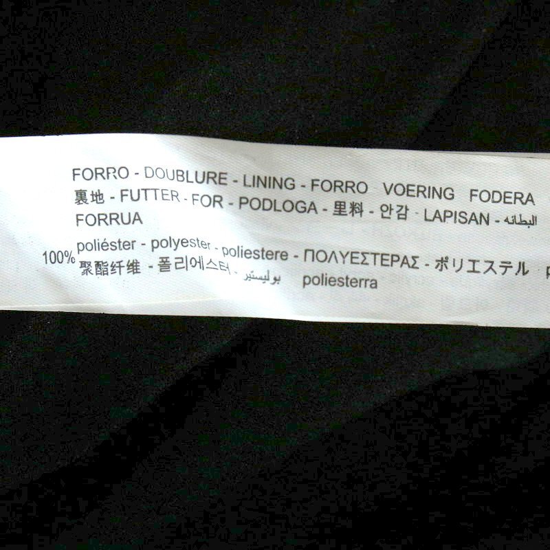 ザラ トラファルク ZARA Trafaluc Vネック 長袖ワンピース シャツワンピース プルオーバー XS ブラック 黒 ダークグレー_画像4