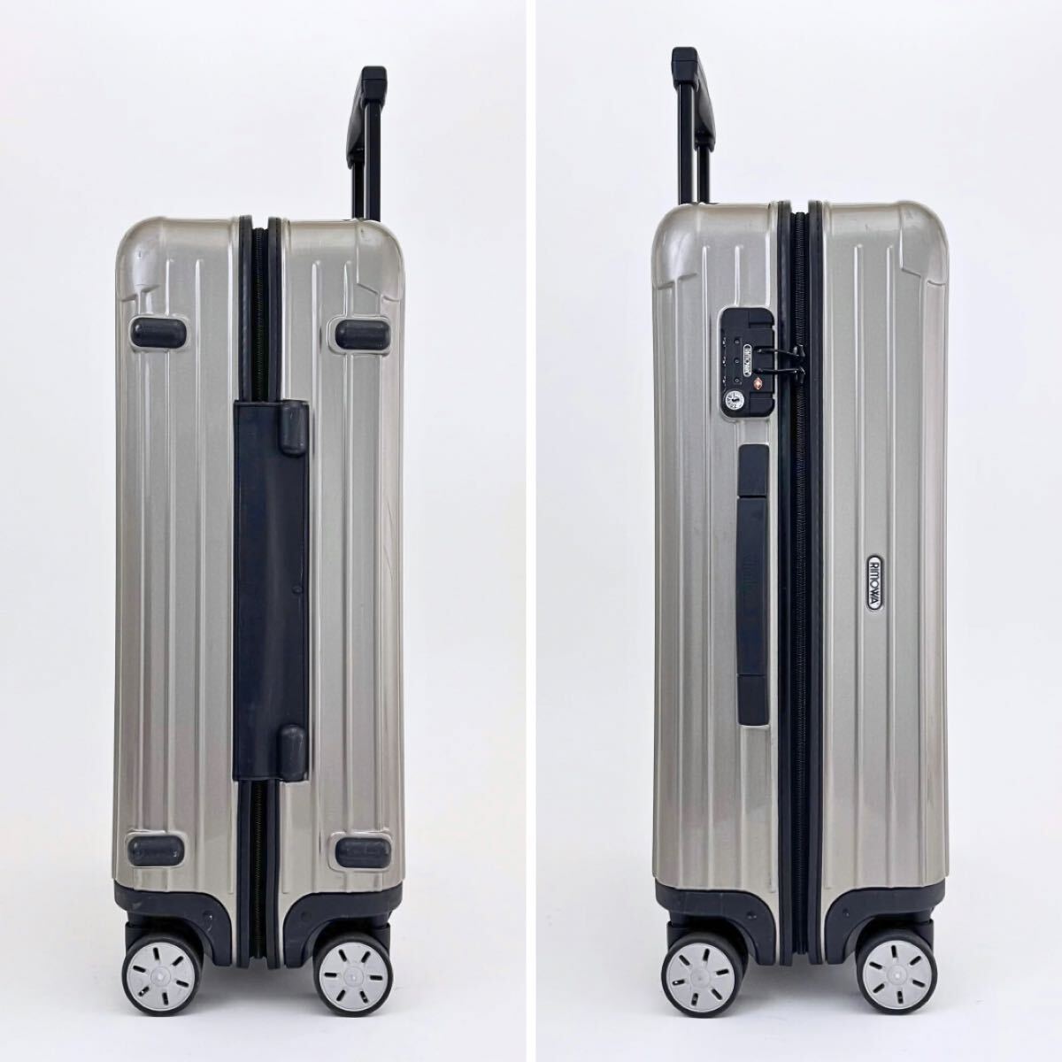 廃盤】RIMOWA リモワ SALSA サルサ 61L 4輪 TSAロック チェック 廃盤】RIMOWA リモワ SALSA サルサ 61L 4輪 TSAロック チェック