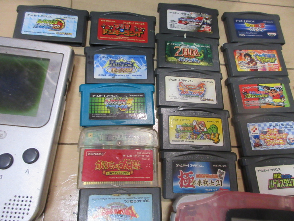 ゲーム機ソフト大量まとめて⑤ゲームボーイ本体GAMEBOY ADVANCE ゲーム機ソフト大量まとめて⑤ゲームボーイ本体GAMEBOY ADVANCE