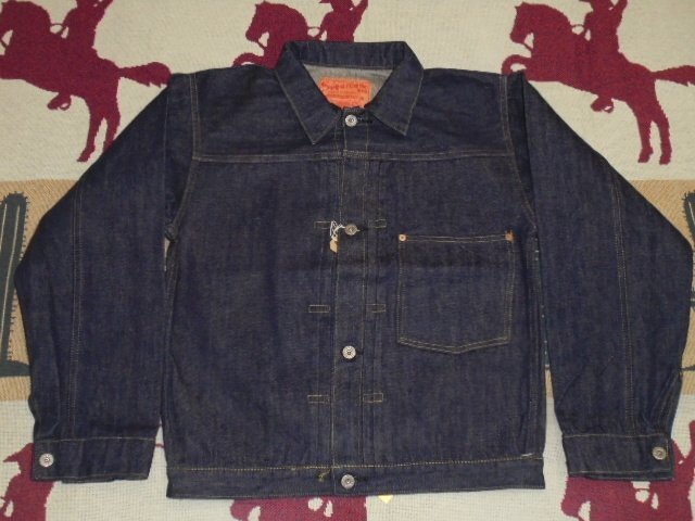 25 東洋 シュガーケーン SC19010 421 44 大戦 1945 ワンウォッシュ ファースト モデル デニム ジャケット Super Denim Collectibles