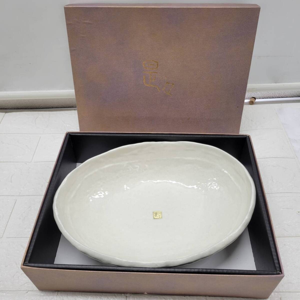 ☆【在庫処分価格】第一陶器 是是 Zeze 粉引 盛鉢 食器 器 楕円 ☆【在庫処分価格】第一陶器 是是 Zeze 粉引 盛鉢 食器 器 楕円
