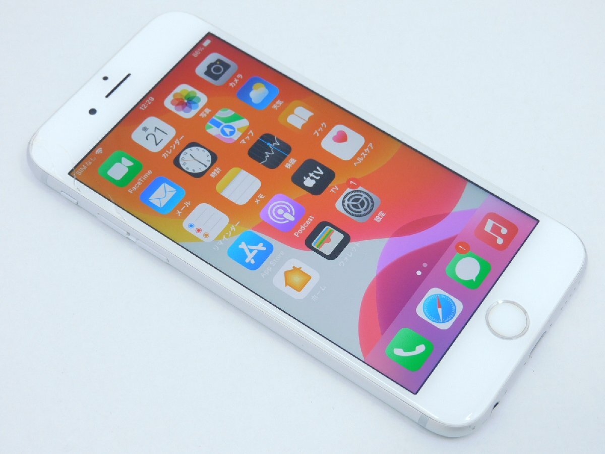 SIMロック解除済み】docomo Apple iPhone 6s 16GB シルバー SIMロック解除済み】docomo Apple iPhone 6s 16GB シルバー