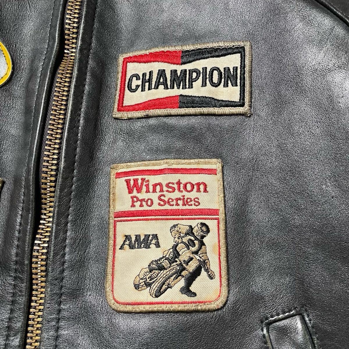 極希少 VANSON TJP 80〜90s シングルライダース レザー 極希少 VANSON TJP 80〜90s シングルライダース レザー