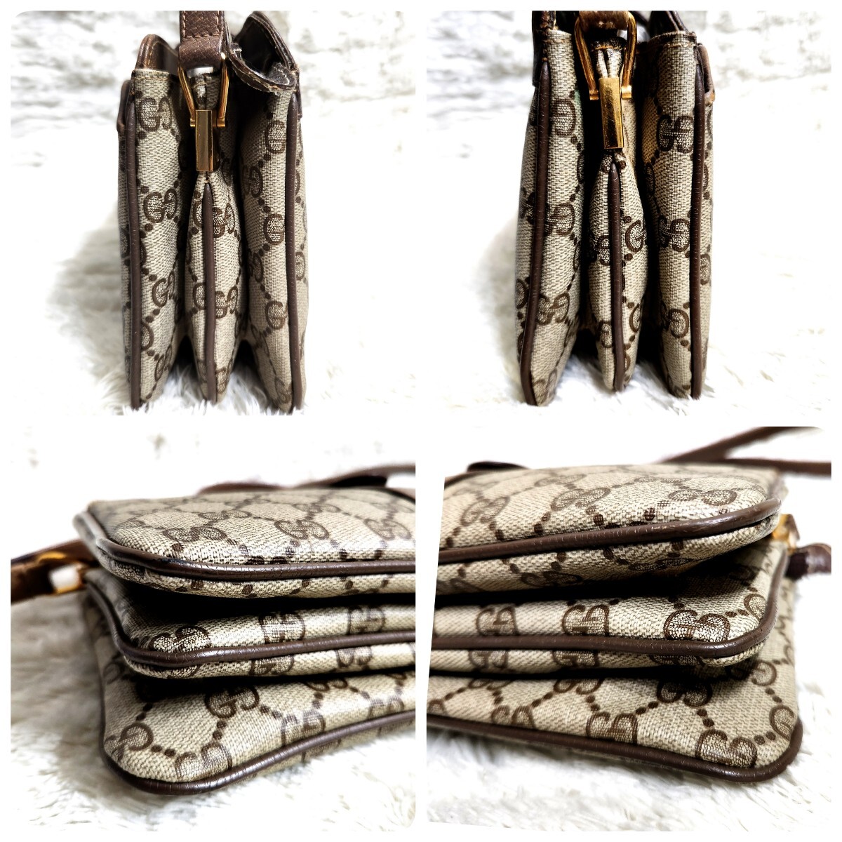 1円~ GUCCI オールドグッチ ショルダーバッグ GG柄 GG 1円~ GUCCI オールドグッチ ショルダーバッグ GG柄 GG