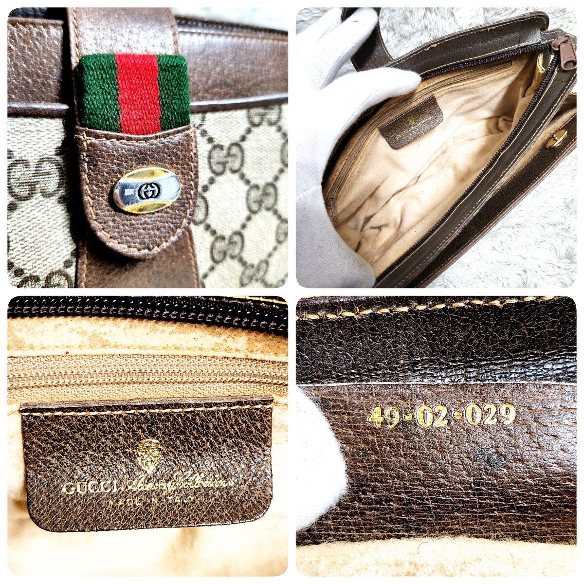 1円~ GUCCI オールドグッチ ショルダーバッグ GG柄 GG 1円~ GUCCI オールドグッチ ショルダーバッグ GG柄 GG