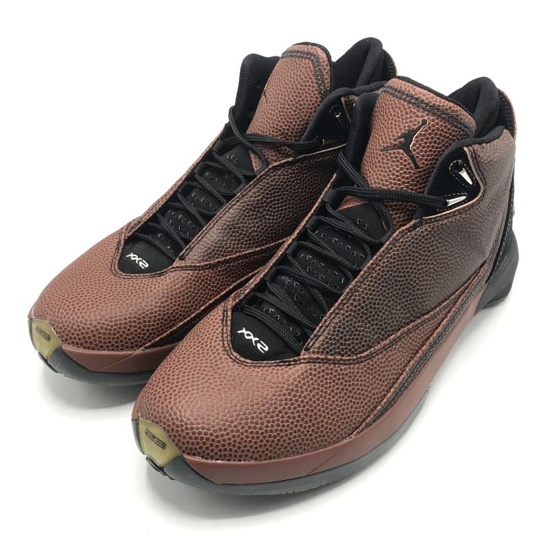 【中古】NIKE AIR JORDAN22 OG Basketball Leather スニーカー 26.5cm 316238-002 ブラック ブラウン ナイキ[240010463083]