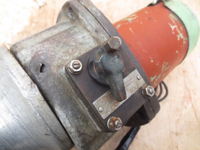 ジャンク品　工進(jìn)　船舶用ウィンチ　イカール　REL-4024　24V　（C-63）