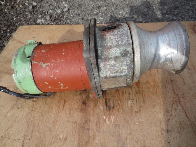 ジャンク品　工進(jìn)　船舶用ウィンチ　イカール　REL-4024　24V?。–-63）