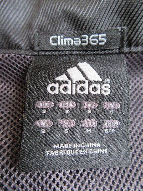 アディダス ウインドブレーカー 黒 サイズM スポーツウエアーアウター adidas MM80_画像3
