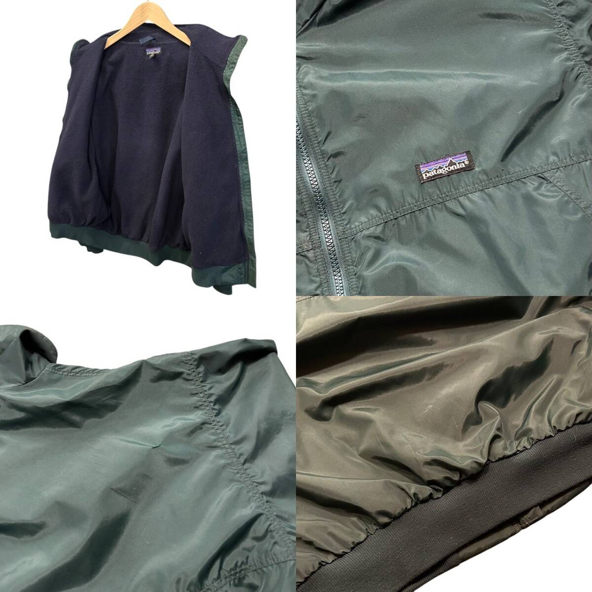 90s ビンテージ パタゴニア シェルドシンチラ ジャケット M 90s ビンテージ パタゴニア シェルドシンチラ ジャケット M