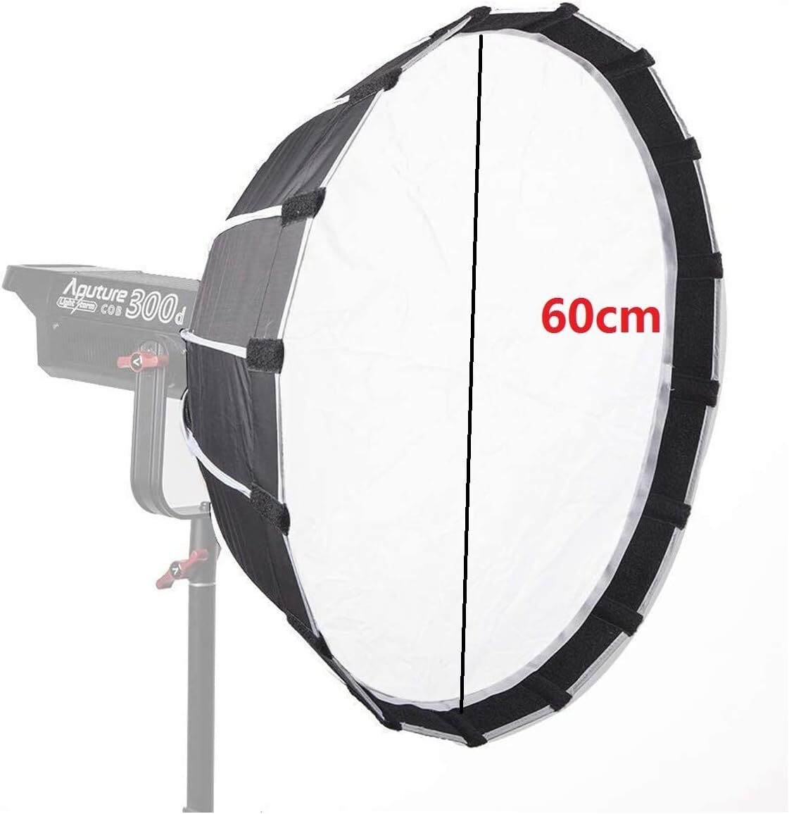 即日発送！翌日著！Aputure Light Dome Mini II ソフトボックス Aputure 300D II 300D 120D II 120D 120T Bowen-S マウント 21.6インチ