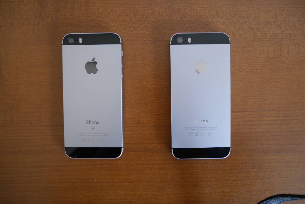 iPhone se (第1世代)iPhone 5s 各一台 ジャンク品2台セット iPhone se (第1世代)iPhone 5s 各一台 ジャンク品2台セット