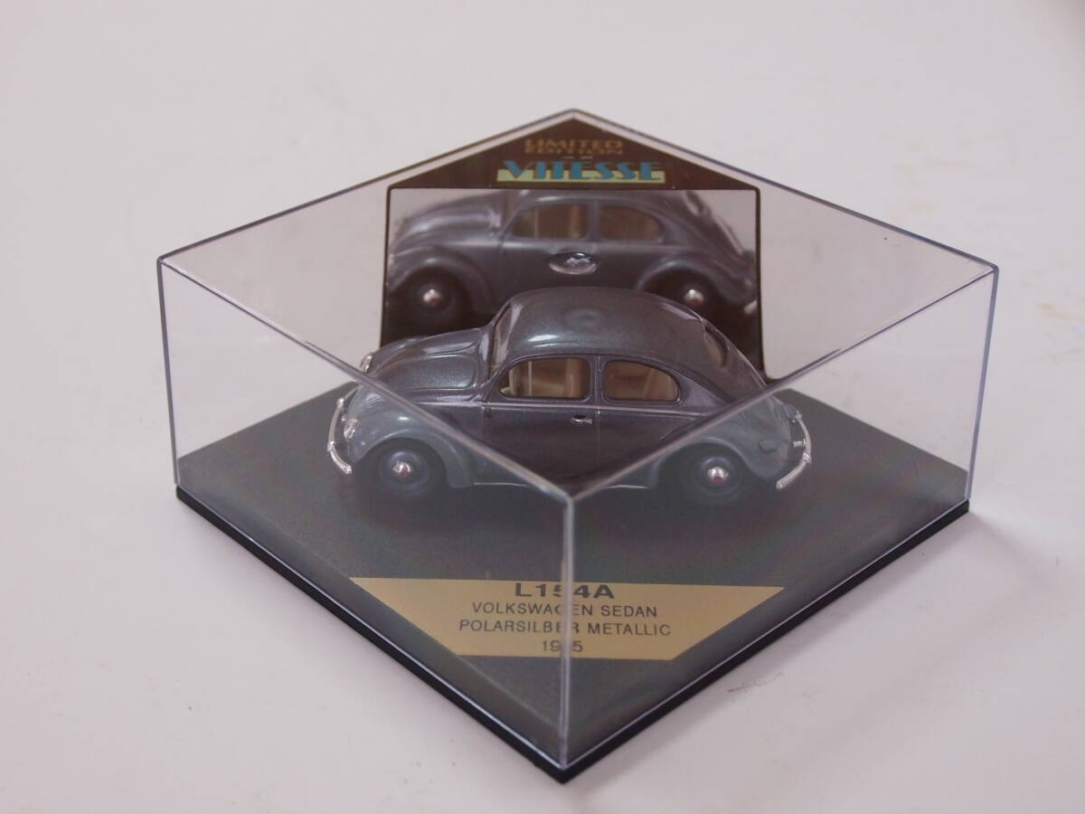 VITESSE ビテス L154A 1/43 Volkswagen Sedan Silver Blue Metallic 限定生産1412/2500_画像1