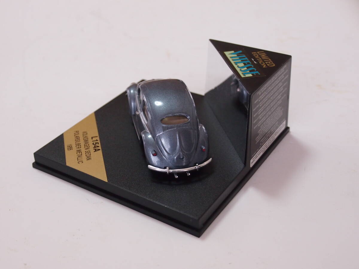 VITESSE ビテス L154A 1/43 Volkswagen Sedan Silver Blue Metallic 限定生産1412/2500_画像4