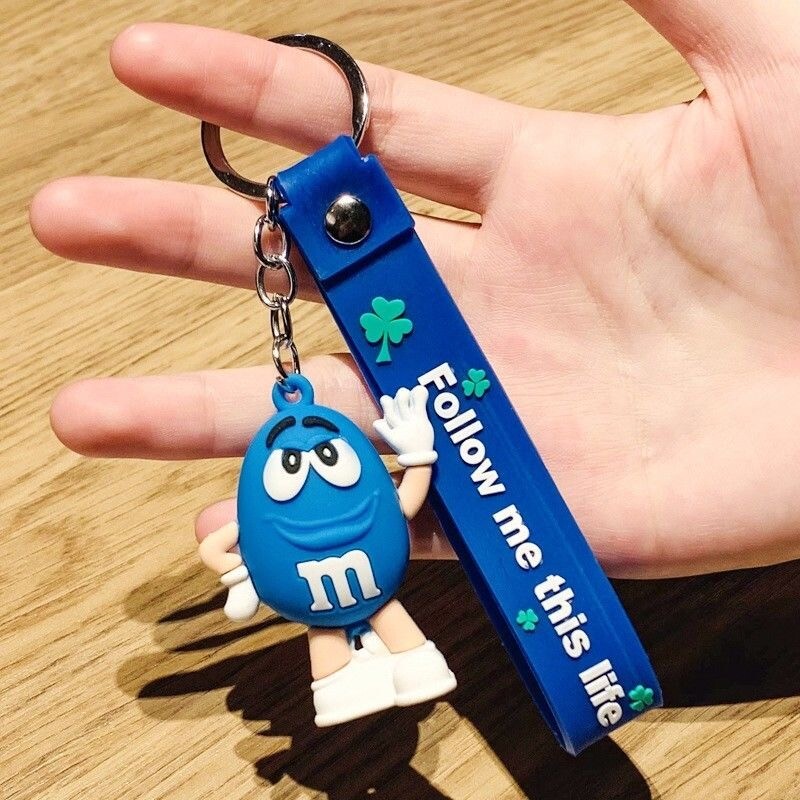 m&ms エムアンドエムズ チョコレートボール　キーホルダー　新品　キーリング　2點(diǎn)セット　ペア レディース メンズ　ストラップ プレゼント