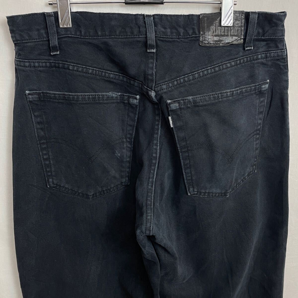 90's アメリカ製 リーバイス SILVER TAB ブラックデニムパンツ 90's アメリカ製 リーバイス SILVER TAB ブラックデニムパンツ