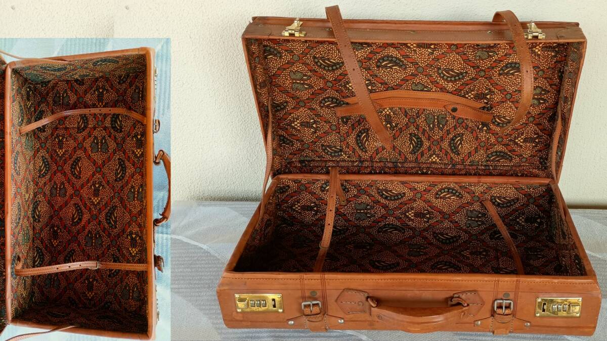 革トランク 中型 USED ジャンク かばん 旅行鞄 牛革 革トランク 中型 USED ジャンク かばん 旅行鞄 牛革