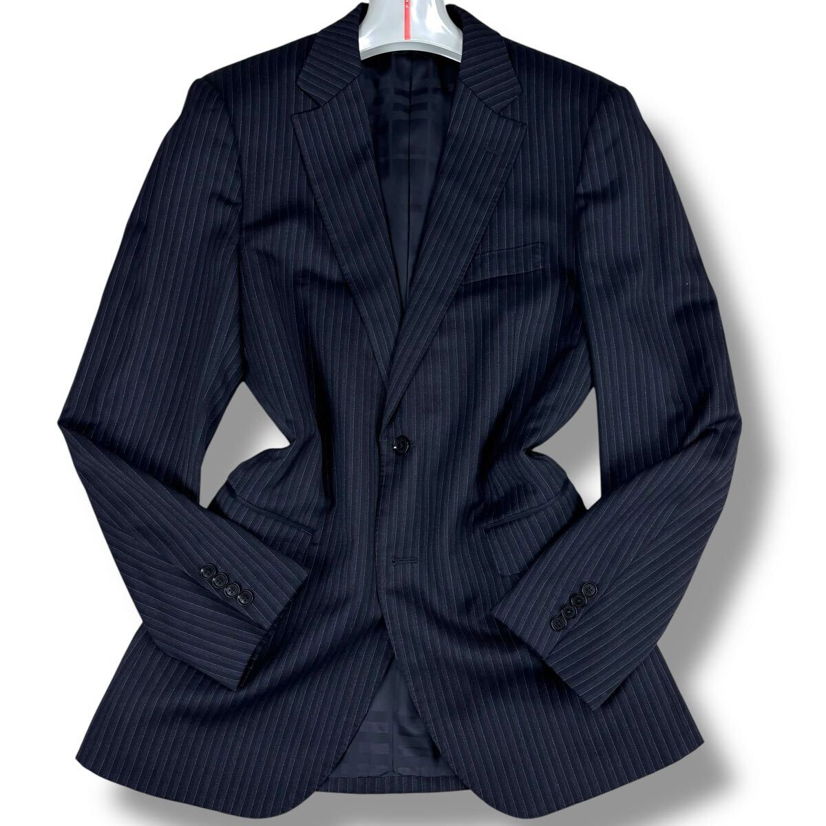 1円 美品 XL.LL~L バーバリーロンドン BURBERRY LONDON スーツ 1円 美品 XL.LL~L バーバリーロンドン BURBERRY LONDON スーツ