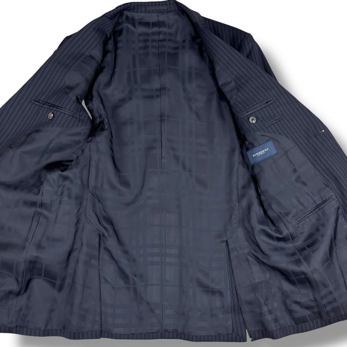 1円 美品 XL.LL~L バーバリーロンドン BURBERRY LONDON スーツ 1円 美品 XL.LL~L バーバリーロンドン BURBERRY LONDON スーツ