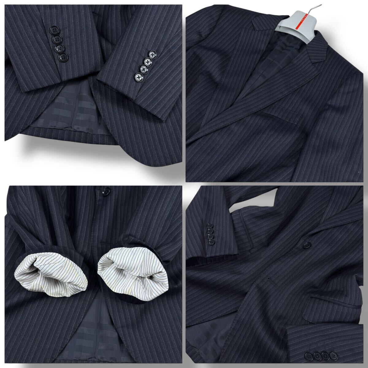 1円 美品 XL.LL~L バーバリーロンドン BURBERRY LONDON スーツ 1円 美品 XL.LL~L バーバリーロンドン BURBERRY LONDON スーツ