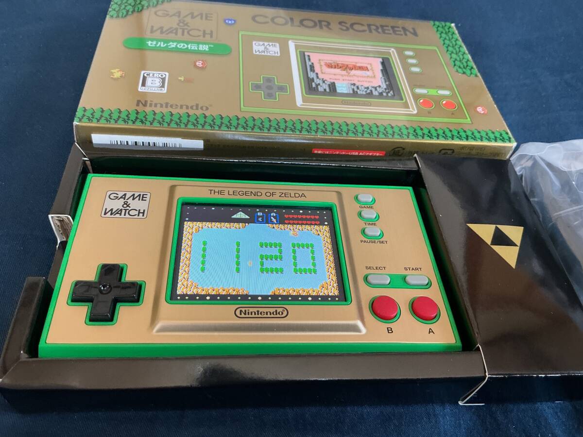 送料無料 動作品 美品ゼルダの伝説 GAME&WATCH/ゲームウォッチ 送料無料 動作品 美品ゼルダの伝説 GAME&WATCH/ゲームウォッチ