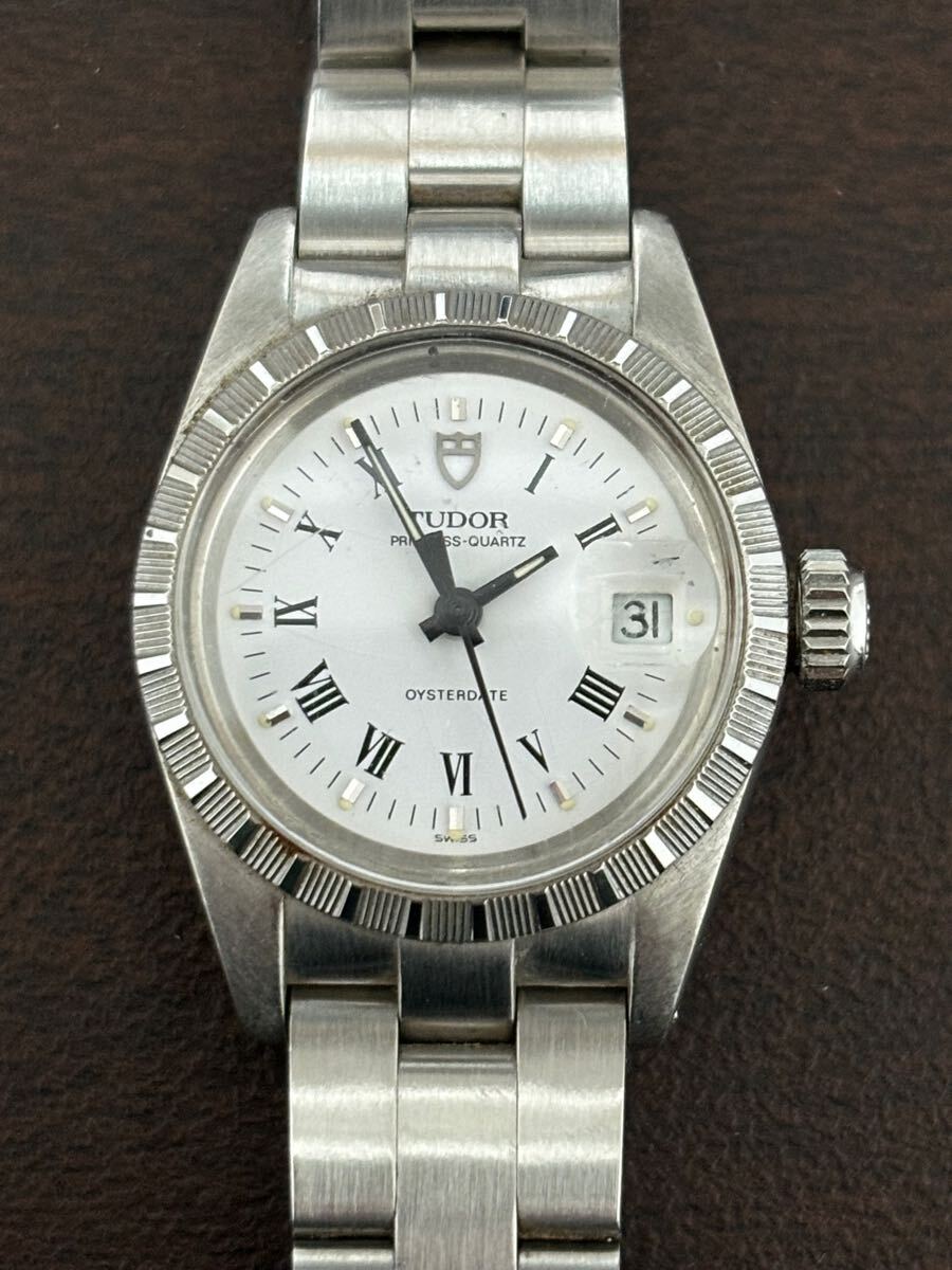 稼働 TUDOR Princess quartz oysterdate チューダー(チュードル 稼働 TUDOR Princess quartz oysterdate チューダー(チュードル