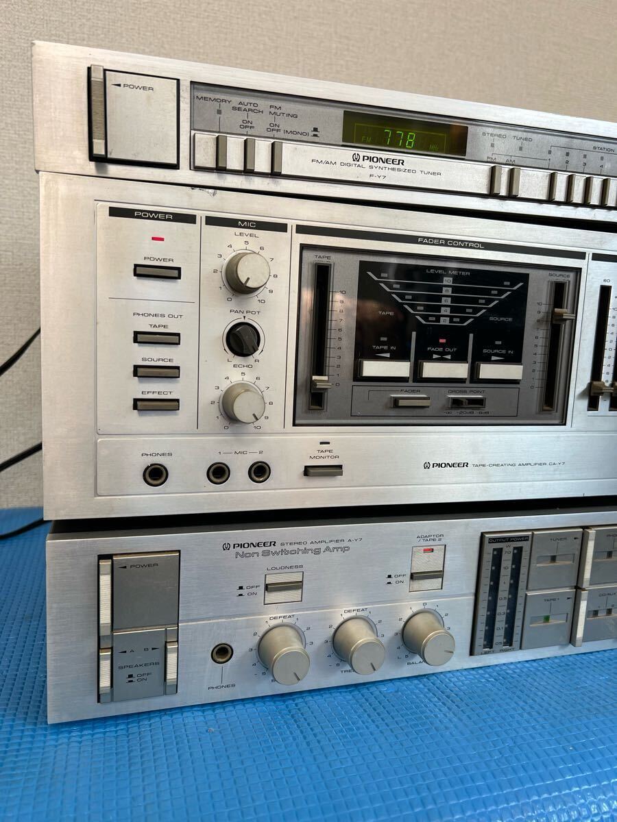 Pioneer CA-Y7 A-Y7 F-Y7 システムコンポ パイオニア(システム Pioneer CA-Y7 A-Y7 F-Y7 システムコンポ パイオニア(システム