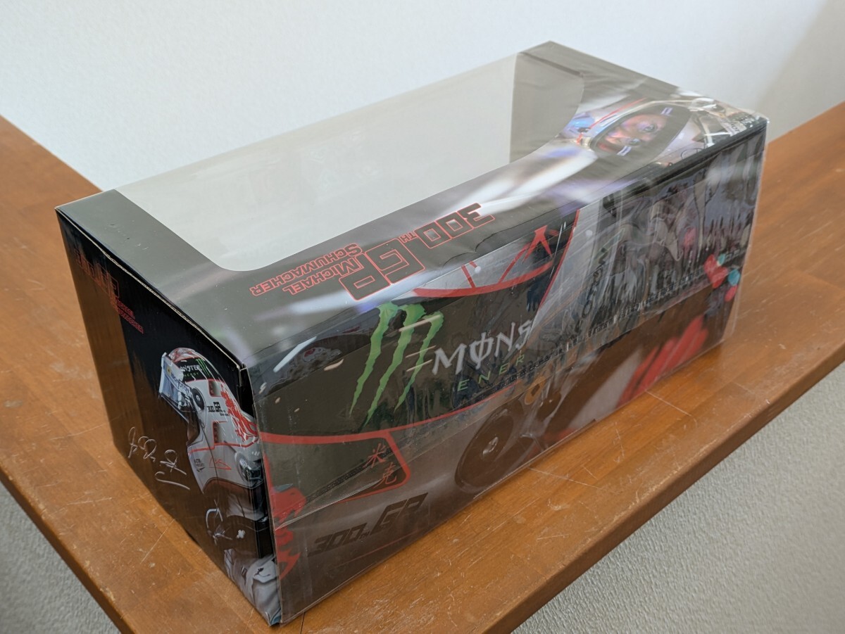 ☆別注品！超稀少品！新品同様！PMA 1/18 ハイBox版 メルセデス AMG ペトロナス ベルギーGP 300th W03 M.シューマッハー 2012 ☆_画像4