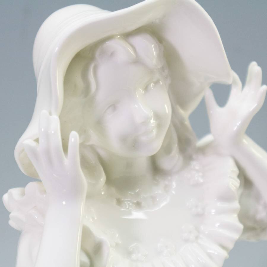 希少!Noritake ノリタケ スタジオコレクション 女性 白磁 希少!Noritake ノリタケ スタジオコレクション 女性 白磁