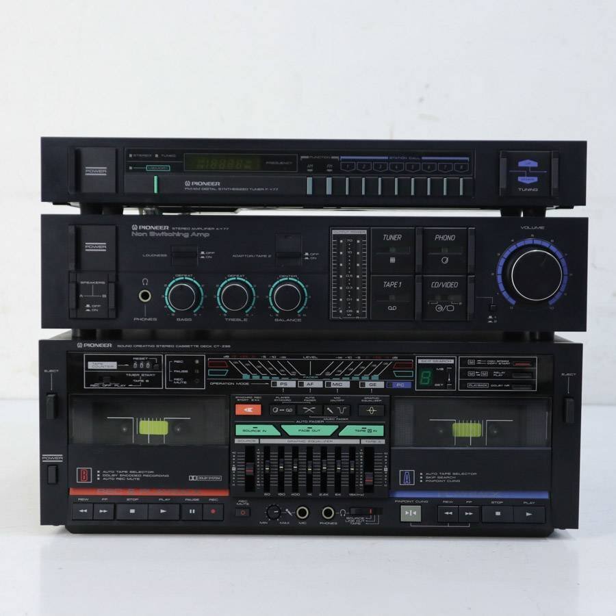 PIONEER バイブレーション（キャリングコンポ）1984年3月