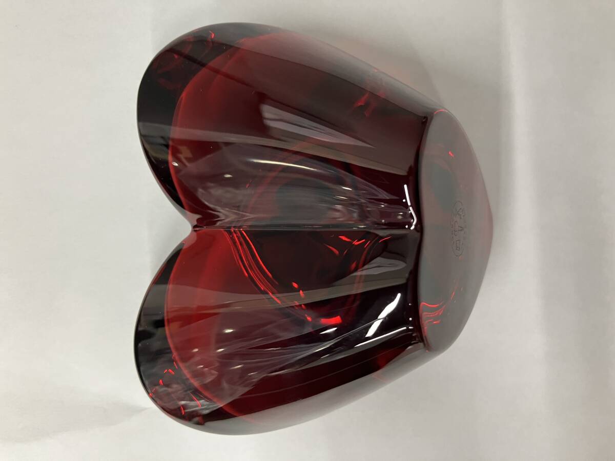 美品! Baccarat バカラ ハート クロック 時計 箱付き 美品! Baccarat バカラ ハート クロック 時計 箱付き