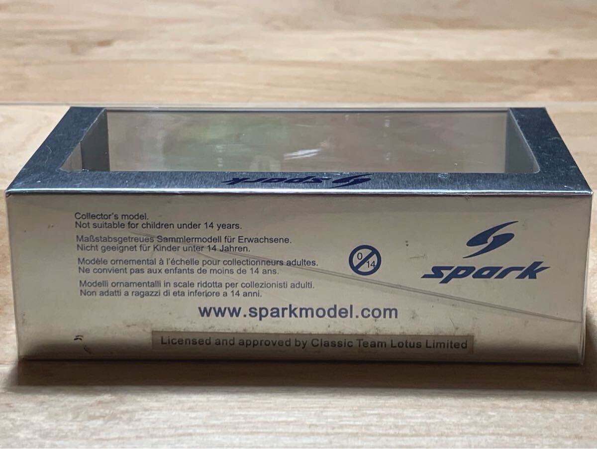 [ новый товар : нераспечатанный ] Spark 1/43 Lotus модель 40 Ford No.8 1965 год ga-z Trophy Blanc z* Hatchback / Jim * Clarke [S2212]