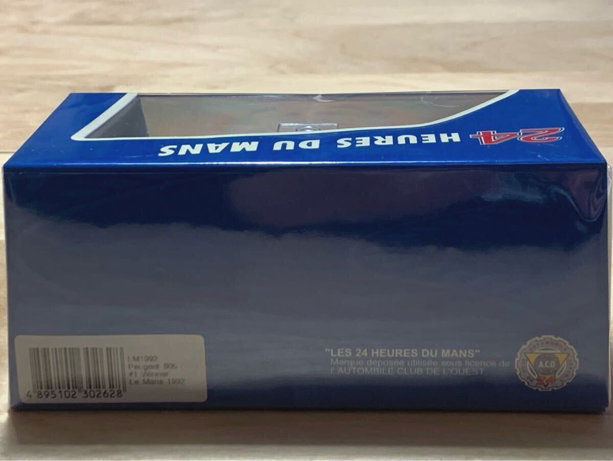 【新品：未開封】イクソ IXO 1/43 プジョー タルボ スポール プジョー 905 Evo 1B No.1 1992年 ル?マン24時間 優(yōu)勝車 [LM1992]