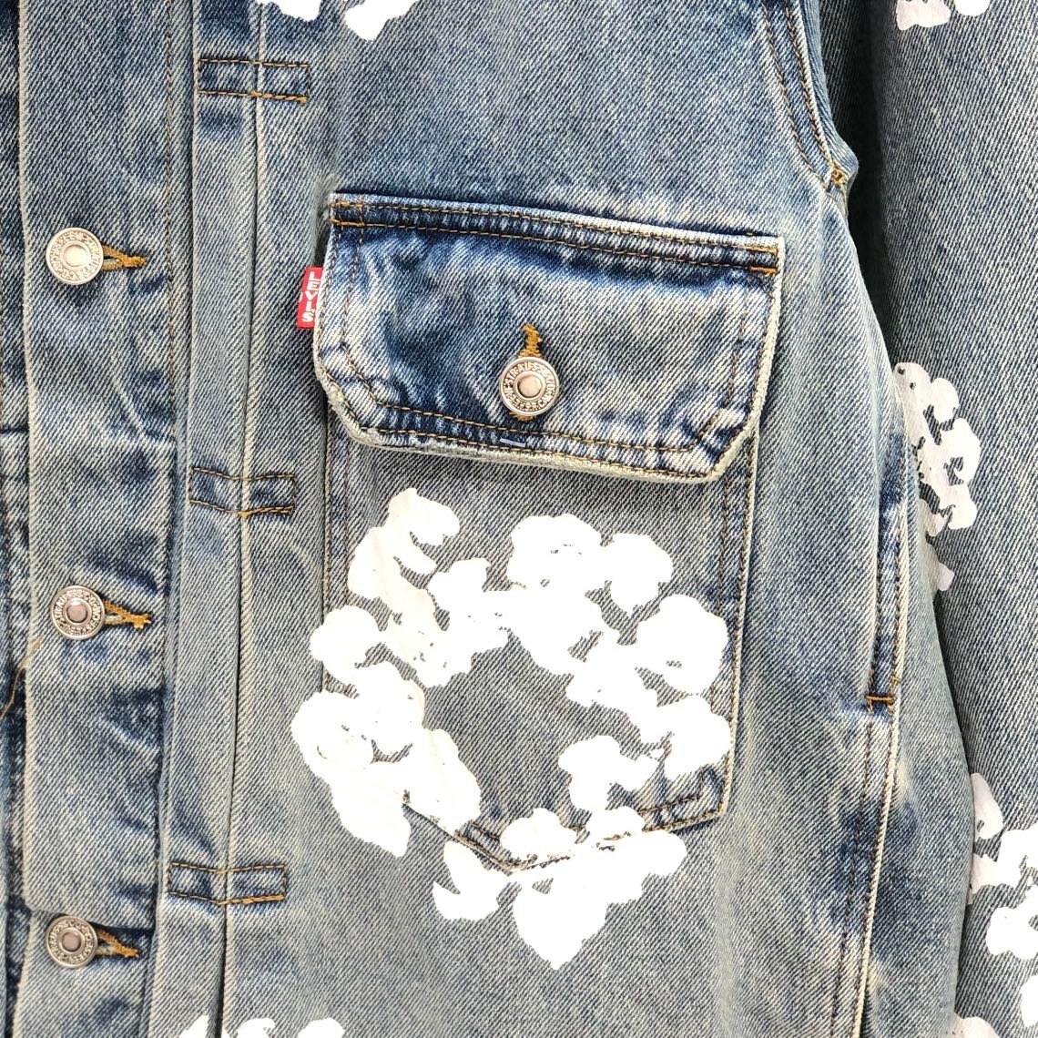 READYMADE × DENIM TEARS デニムジャケット 花柄 ジャケット Lサイズ READYMADE × DENIM TEARS デニムジャケット 花柄 ジャケット Lサイズ